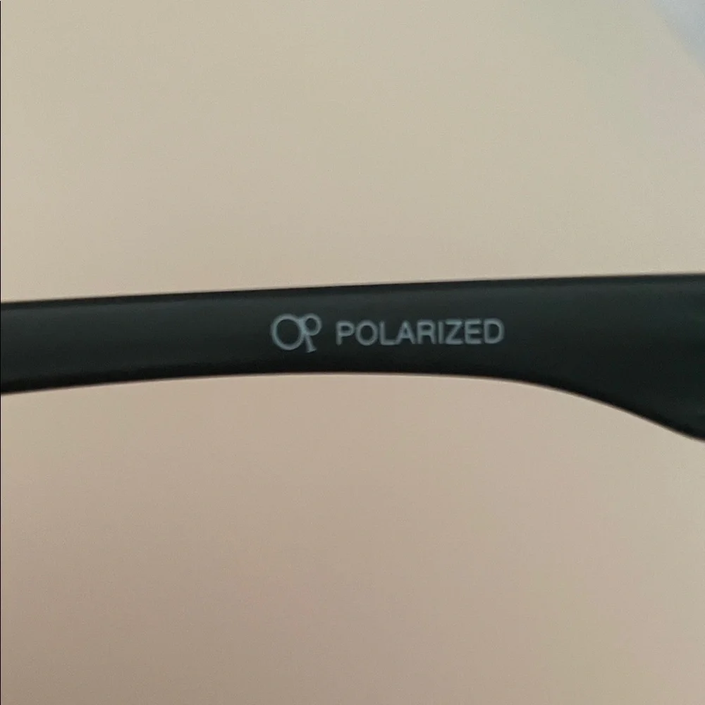 OP Matte Black Frame Unisex Polarized Sunglasses NEW